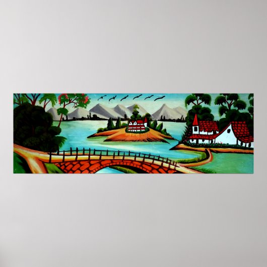 Bangladesh Village Poster (Voorkant)