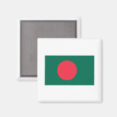 Bangladesh Vlag BD Magneet (Voorkant / Achterkant)