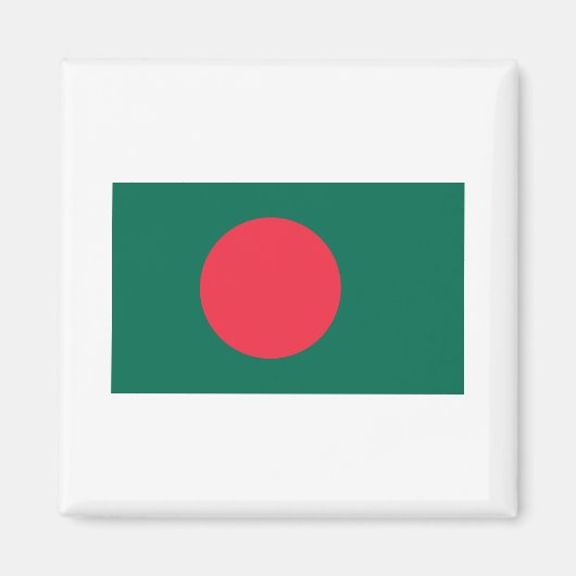 Bangladesh Vlag BD Magneet (Voorkant)