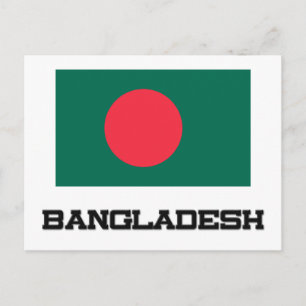 Bangladesh-vlag Briefkaart