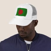 Bangladesh Vlag Hoed Trucker Pet (In situ)