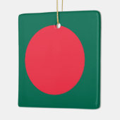 Bangladesh-vlag Keramisch Ornament (Links)