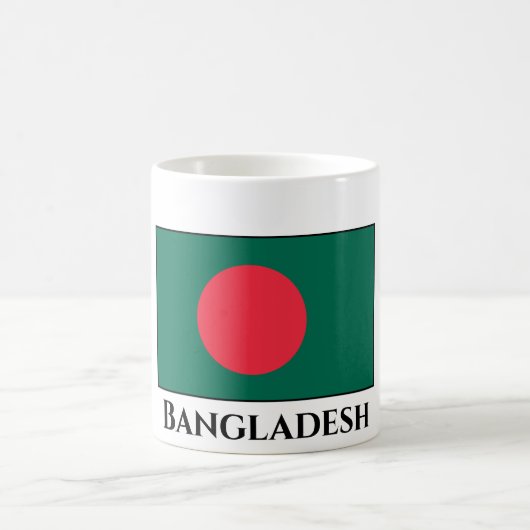 Bangladesh-vlag Koffiemok (Center)