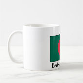 Bangladesh-vlag Koffiemok (Links)