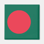 Bangladesh-vlag Magneet (Voorkant)