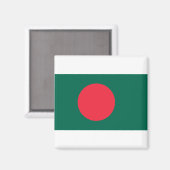 Bangladesh-vlag Magneet (Voorkant / Achterkant)