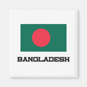 Bangladesh-vlag Magneet (Voorkant)