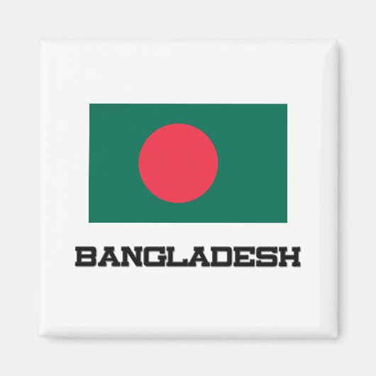 Bangladesh-vlag Magneet (Voorkant)