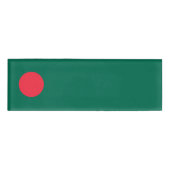 Bangladesh-vlag Naambadge (Voorkant)