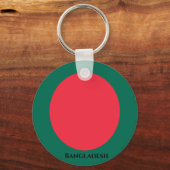 Bangladesh-vlag Sleutelhanger (Voorkant)