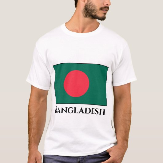 Bangladesh-vlag T-shirt (Voorkant)