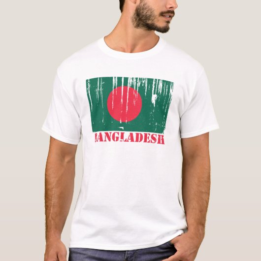 Bangladesh-vlag T-shirt (Voorkant)