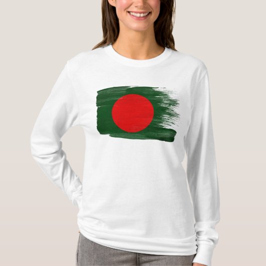 Bangladesh-vlag T-shirt (Voorkant)