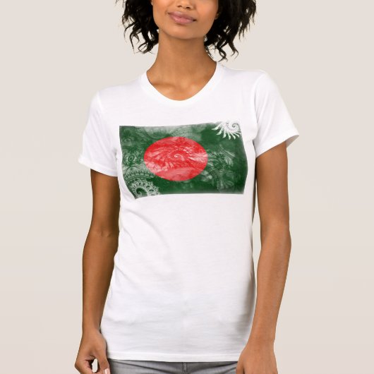 Bangladesh-vlag T-shirt (Voorkant)