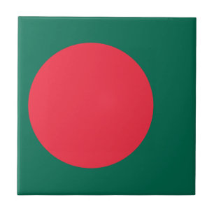 Bangladesh-vlag Tegeltje