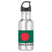 Bangladesh-vlag Waterfles (Voorkant)
