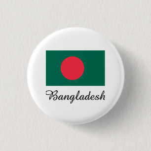 Bangladesh-vlaggenontwerp Ronde Button 3,2 Cm