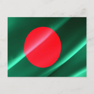 Bangladesh - Vlaggolving - Briefkaart