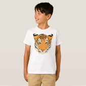 Bangle Tiger Face Youth T-Shirt (Voorkant volledig)