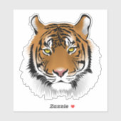 Bangle Tijger Sticker (Vel)