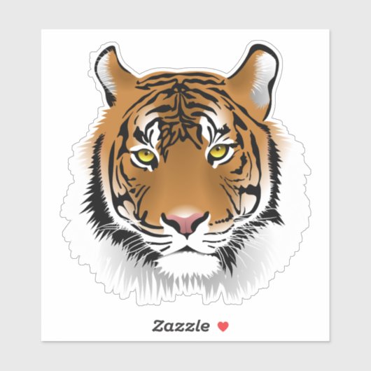 Bangle Tijger Sticker (Vel)