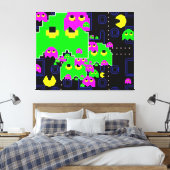Bangly Hangly Pangly-Man I Canvas Afdruk (Insitu (Slaapkamer))