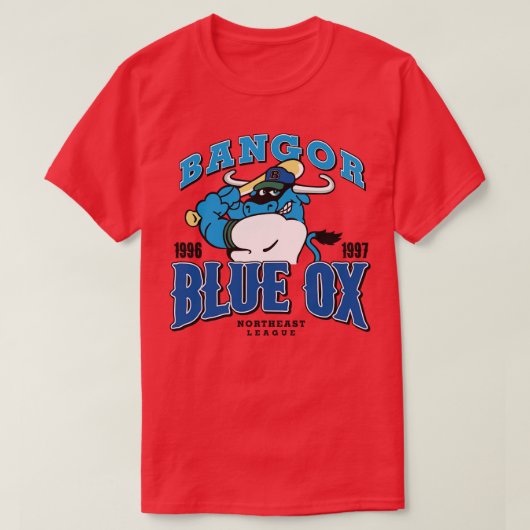 Bangor Blue Ox T-shirt (Design voorkant)