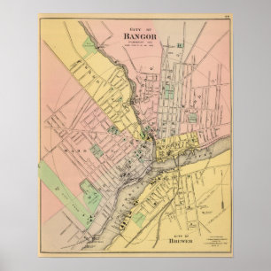 Bangor, Brewer Poster