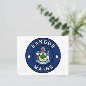 Bangor Maine Briefkaart (Staand voorkant)