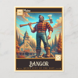 Bangor, Maine | Briefkaart