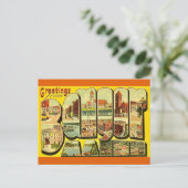 Bangor Maine Groeten Ansichtkaart Briefkaart (Staand voorkant)