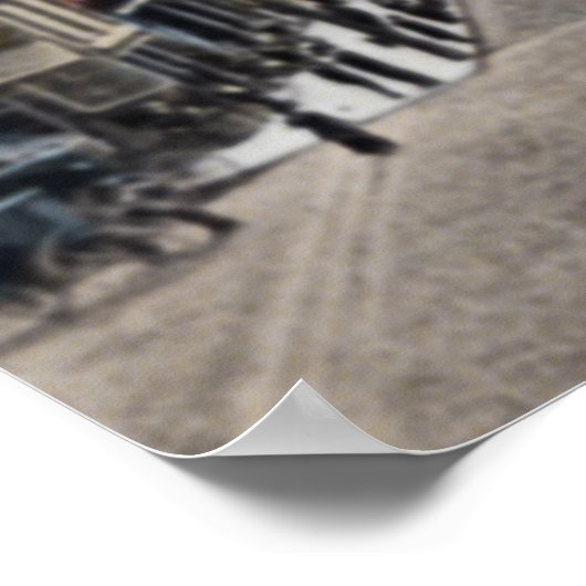 Bangor Maine Main Street Poster (Hoek)