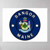 Bangor Maine Poster (Voorkant)