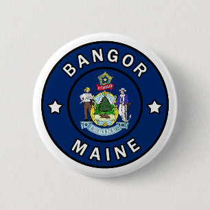 Bangor Maine Ronde Button 5,7 Cm