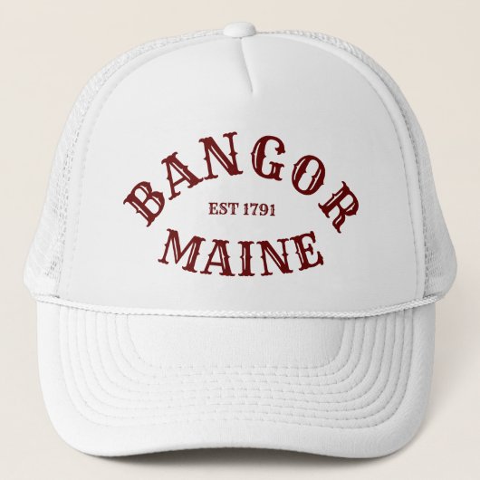 Bangor, Maine Trucker Pet (Voorkant)
