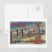 Bangor, MaineLarge Letter ScenesBangor, ME Briefkaart (Voorkant / Achterkant)