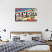 Bangor, MaineLarge Letter ScenesBangor, ME Canvas Afdruk (Insitu (Slaapkamer))