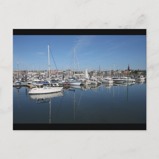Bangor Marina Briefkaart (Voorkant)