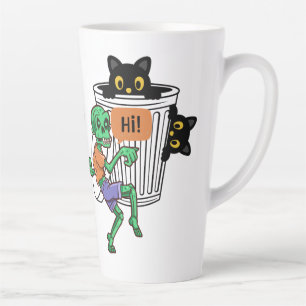 Bangreus Kat Halloween Latte Mok