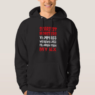 Bangste Monsters Vampiers Weerwolven Frankenstein Hoodie