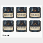 Bangste spookhuis — Halloween sticker (Vel)