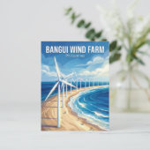 Bangui Windmolens Filipijnen Briefkaart (Staand voorkant)