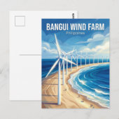 Bangui Windmolens Filipijnen Briefkaart (Voorkant / Achterkant)