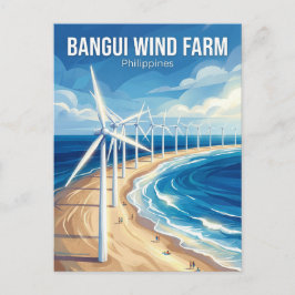 Bangui Windmolens Filipijnen Briefkaart