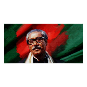 Bangverlaten hu Sheik Mujibur Rahman Perfect Poster