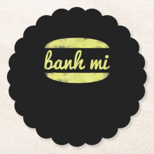 Banh Mi Chef Humor Foodie Cooking Lover Gift Kartonnen Onderzetters