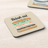 Banh Mi Vietnamese baguette van het Bier Onderzetter (Linkerzijde)