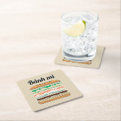 Banh Mi Vietnamese baguette van het Kartonnen Onderzetters (Insitu)