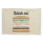 Banh Mi Vietnamese baguette van het Kussensloop (Achterkant)