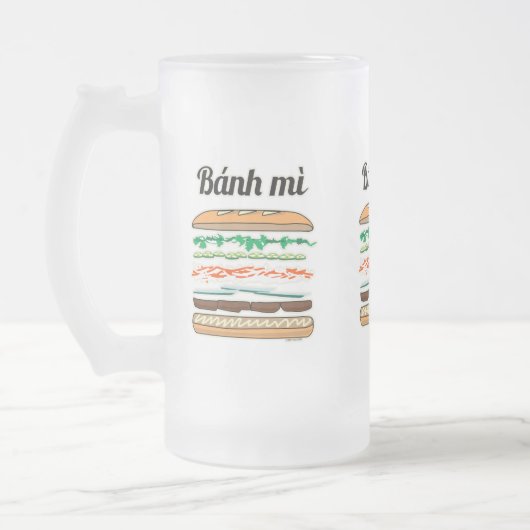 Banh Mi Vietnamese baguette van het Matglas Bierpul (Links)